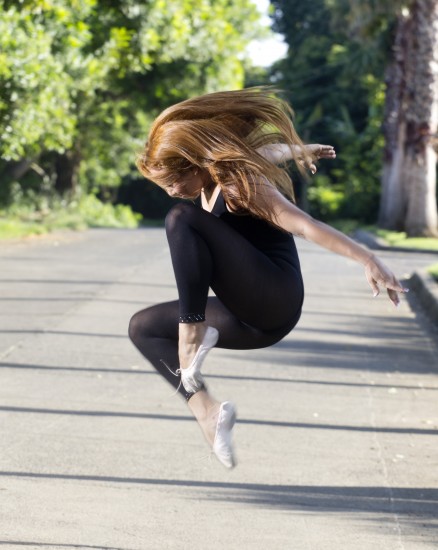 jumping dancer