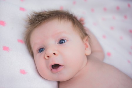 surprised baby
