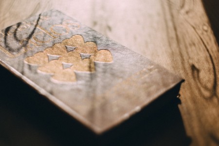 leather book